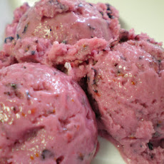 Berry Berry Frozen Yogurt (Healthy; for Ice Cream Machine)