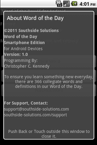 Word of the Day SE for Android