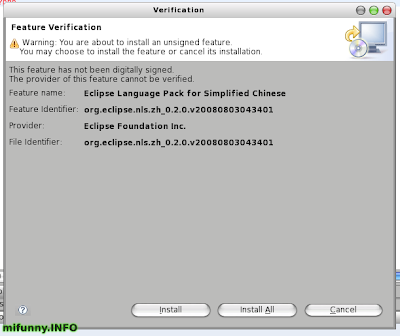 安装语言包 eclipse install language pack