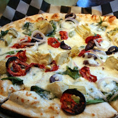 Artichoke and Feta Cheese Pizza