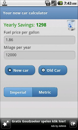 New Car Calculator