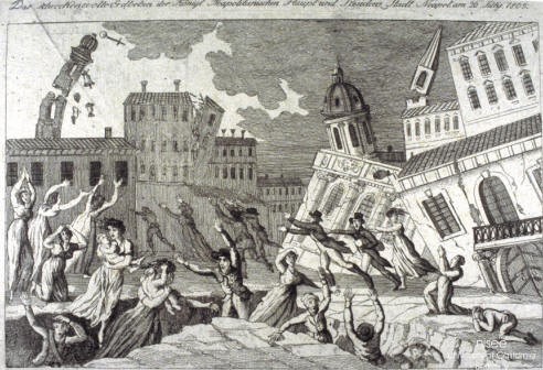 西方版画中记载的1805年意大利那不勒斯地震