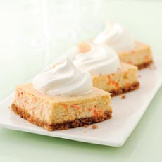 Carrot Cheesecake Bars