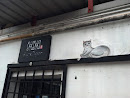 Back Door Cat Mural