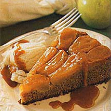 Winter Spice Cake with Caramelized Apple Topping