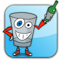 Spin the bottle drinking game mobile app icon