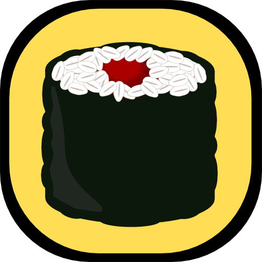 Sushi Cute Clock LOGO-APP點子