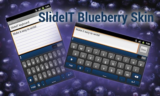 How to download SlideIT Blueberry Skin 4.0 unlimited apk for android