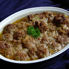 Kentucky Boilermaker Meatballs