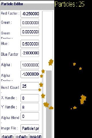 Particle Editor Phone Version