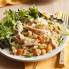 Couscous with Chicken, Chickpeas and Apricots
