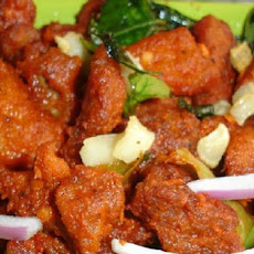 Chicken 65 or 'hot and Spicy Chicken'!