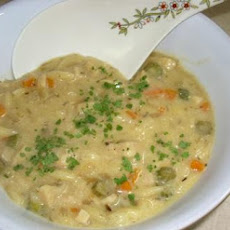 Lemon Chicken Soup With Orzo