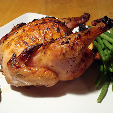 Lemon-Rosemary Cornish Game Hens