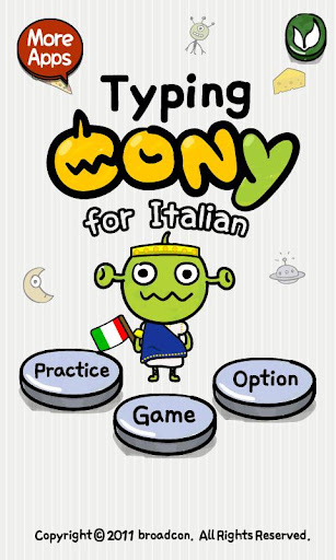 [B]TypingCONy for Italian