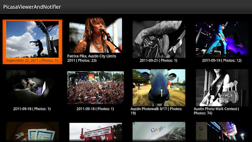 PicasaViewer for Google TV