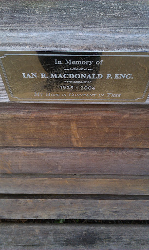 Ian MacDonald Bench