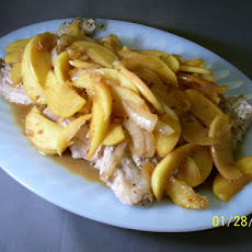 Pork Chops With Apples and Onion