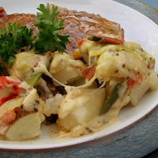 Potatoes With Creamy Tomato Sauce