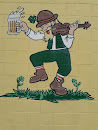 Dancing Irishman Mural