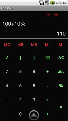 LCD Calculator