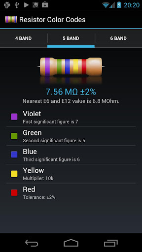 Resistor Color Codes