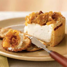 Savory Yogurt Cheesecake with Caramelized Onions