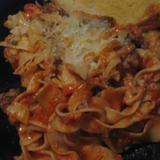 Egg Noodle Lasagna