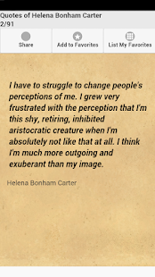 How to download Quotes of Helena Bonham Carter 0.0.1 unlimited apk for laptop