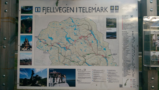 Information om Fjellvegen gjennom Telemark 