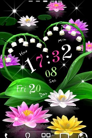 無料个人化AppのWater Lily Bell ライブ壁紙 トライアル|HotApp4Game