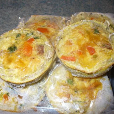 Pre Made Breakfast Quiches (Veg or Meat) Wheat Free, Dairy Free
