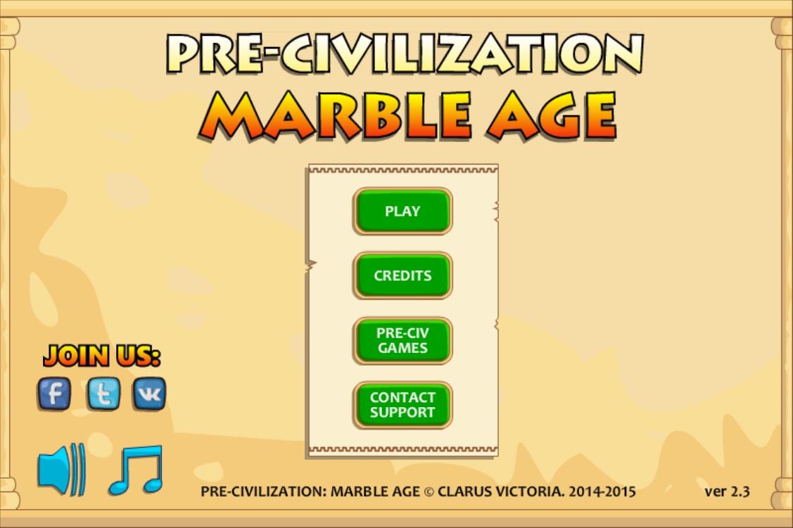 Android application Pre-Civilization Marble Age screenshort