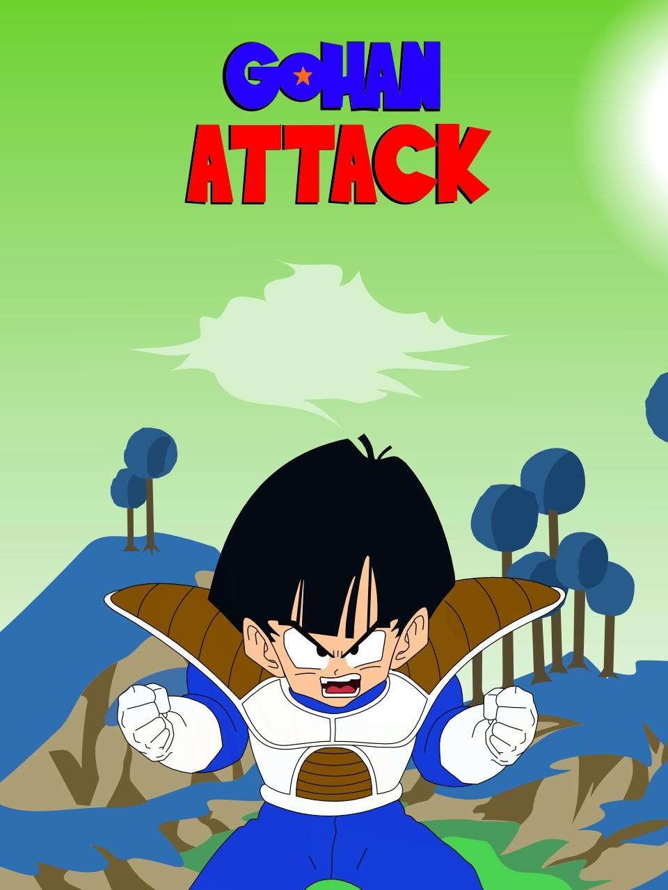 Android application Gohan Attack screenshort