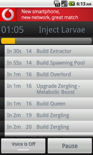 SC2 Build Timer Lite