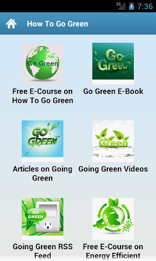How To Go Green