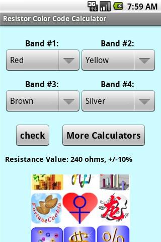 Resistor Color Code Calculator