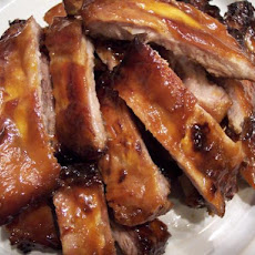 Roasted Honey-Glazed Spareribs