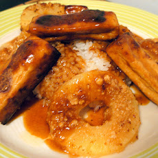 Pineapple and Sesame Tofu