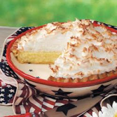 Coconut Cream Meringue Pie