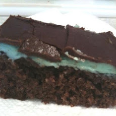 Chocolate-Mint Bars (A Lighter Version)