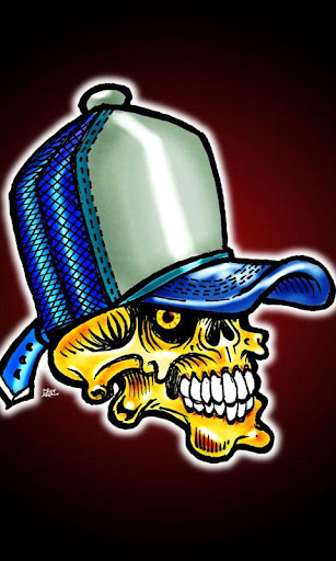 Rap Skull Theme 480x800