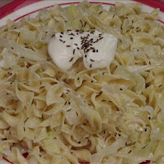 Frugal Gourmet's Polish Noodles and Cabbage