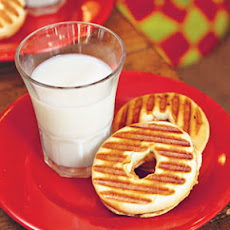 Baby PB&J Bagel Sandwiches
