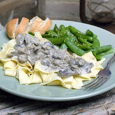 Venison Stroganoff