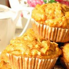 Vegan Apple Carrot Muffins