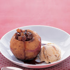 Baked Apples With Dried Apricots