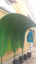 The Banana Leaf Bus Shelter