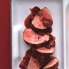 Roasted Pork Tenderloin with Apple Chutney