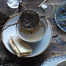 Jasmine Shortbread Sandwiches with Grapefruit Curd